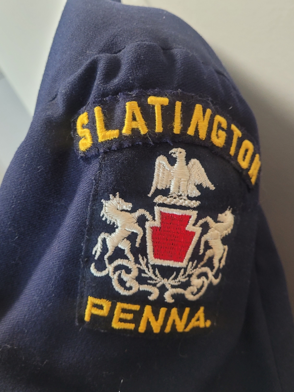 Vintage Slatington PA Fire Department Dress Uniform Coat Jacket Firefighter #16 - Picture 2 of 13
